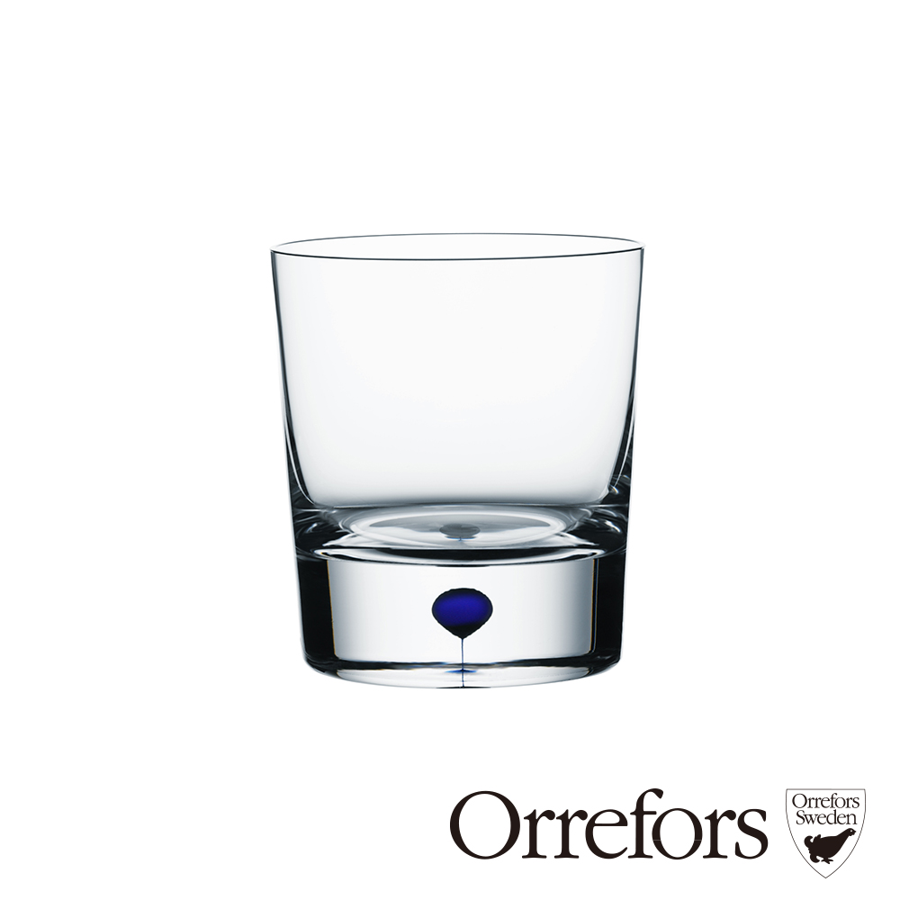 【Orrefors】藍色之舞威士忌杯25CL(250ml)-INTERMEZZO✿70F001